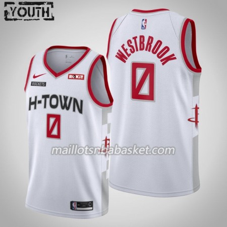 Maillot Enfant Houston Rockets Russell Westbrook 0 2019-20 Nike City Edition Swingman Maillot Enfant Houston Rockets Russell Westbrook 0 2019-20 Nike City Edition Swingman